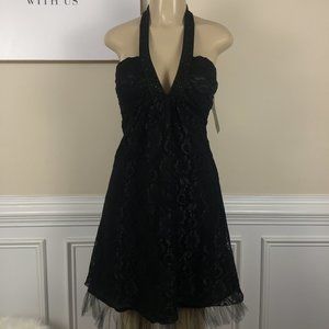 Lace Halter Dress